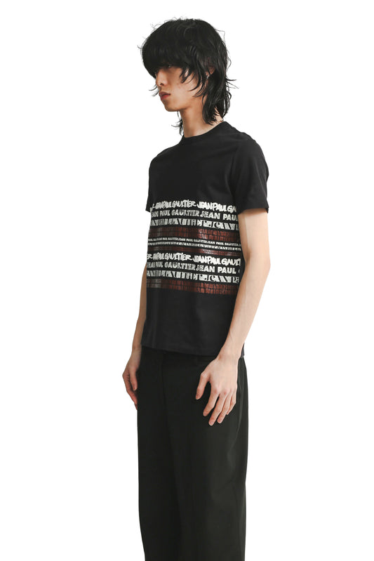 JEAN PAUL GAULTIER - GRAPHIC STRIPED TEE