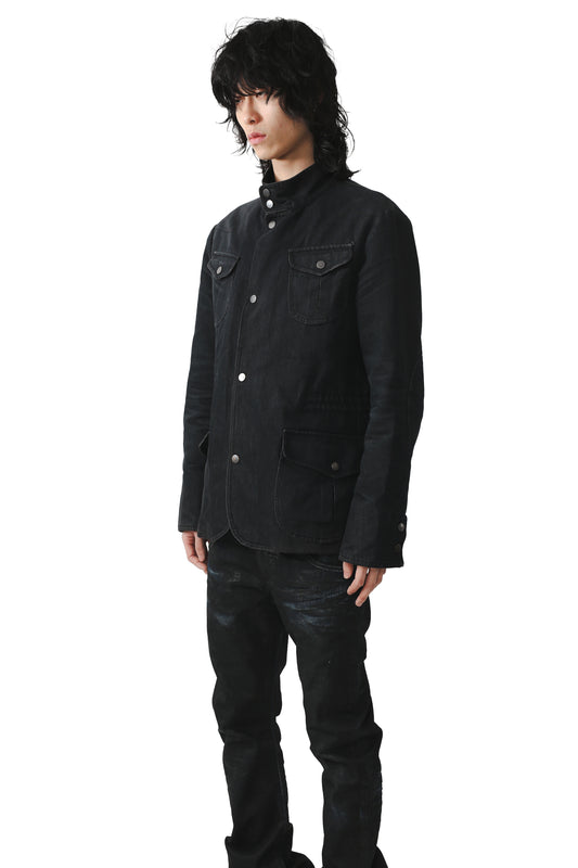 HIGH NECK COTTON JACKET