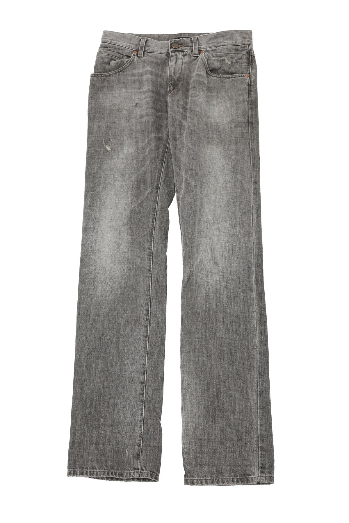 DOLCE&GABBANA FADDED STRAIGGHT JEANS
