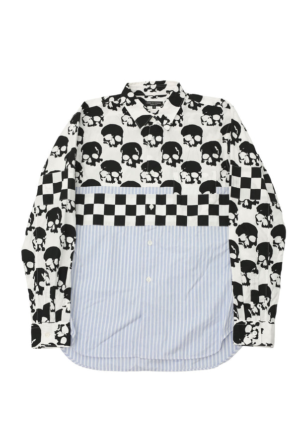 COMME DES GARCONS HOMME PLUS - SKULL CHECKED SHIRT