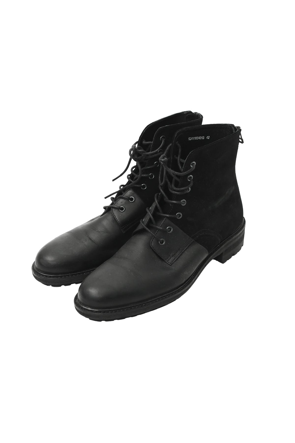 SWITCHING LEATHER BOOTS