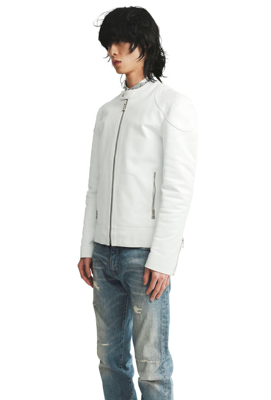 SINGLE LEATHER JACKET