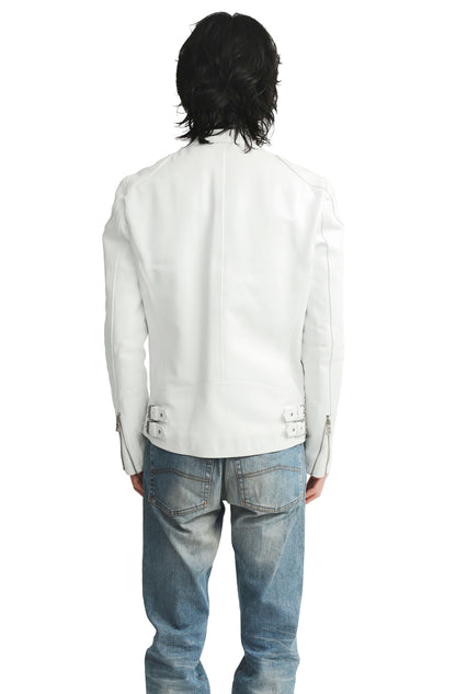 SINGLE LEATHER JACKET