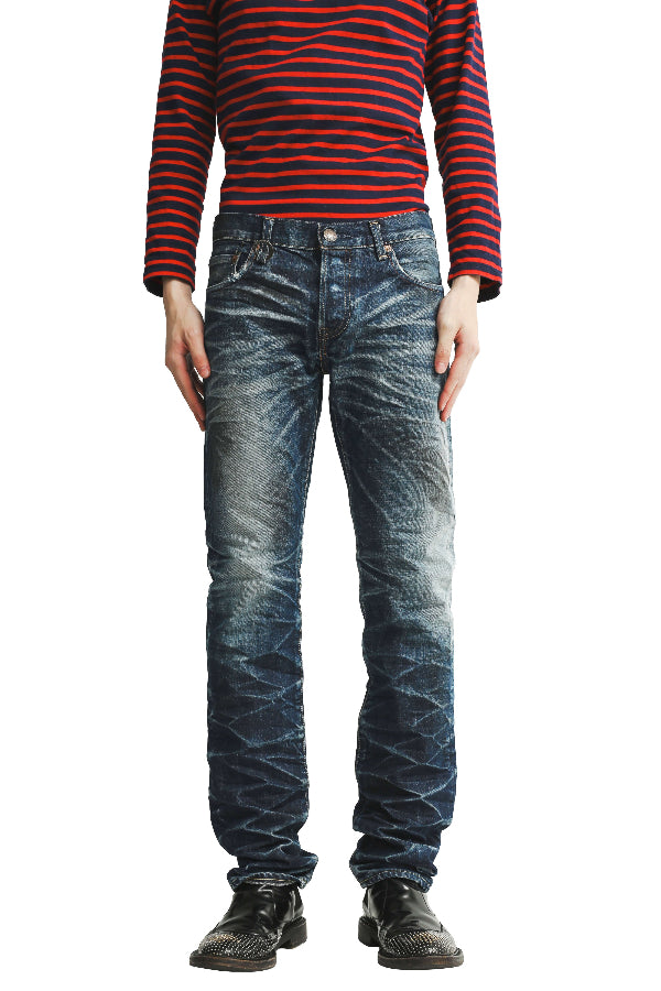 FADED STRAIGHT JEANS