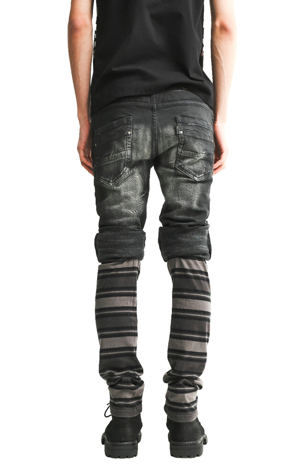 NUMBER (N)INE - STRIPED LEGGINGS
