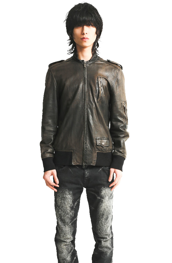 KATHARINE HAMNETT - M65 LEATHER JACKET
