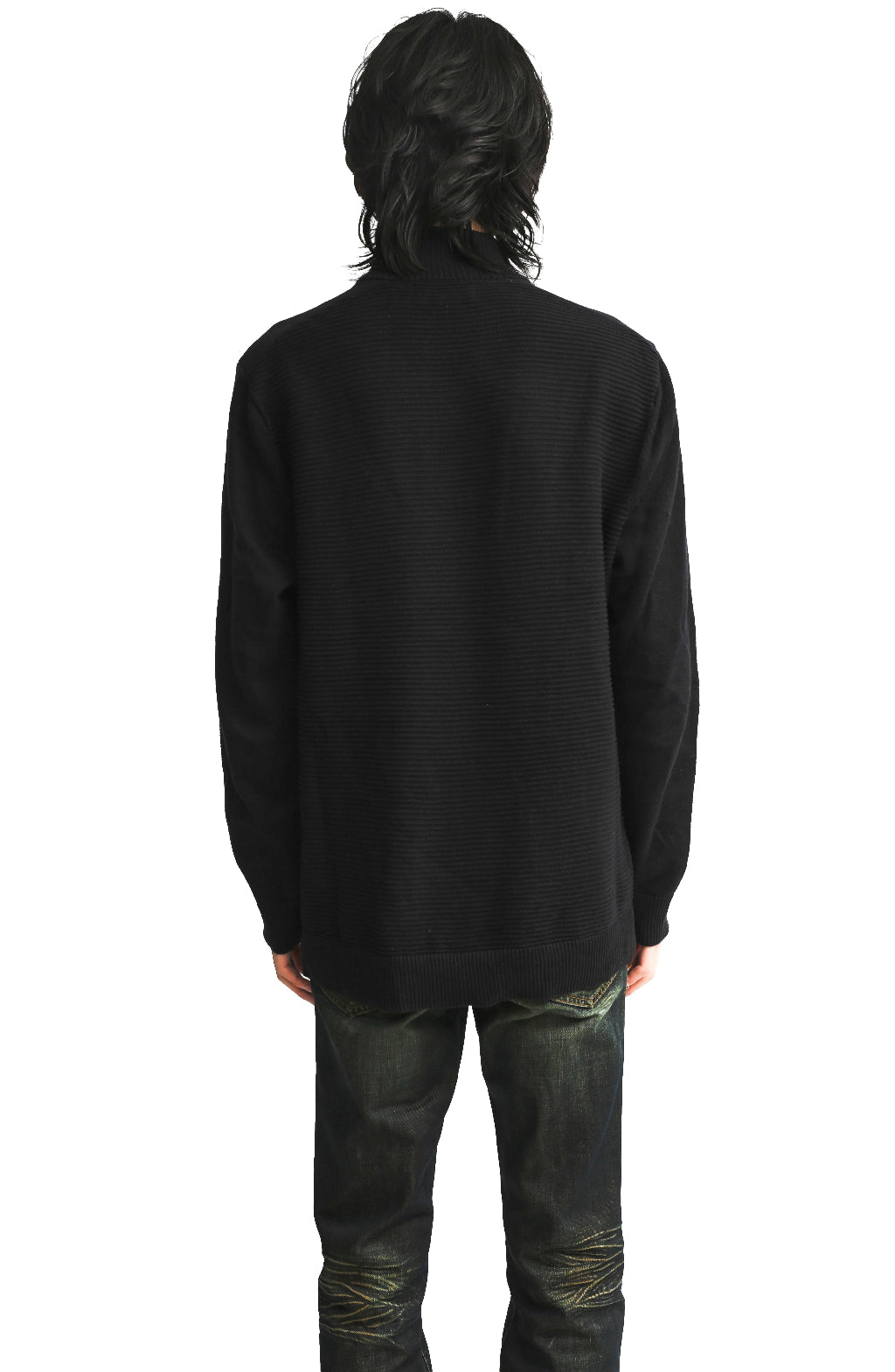 HALF ZIP SWEATER