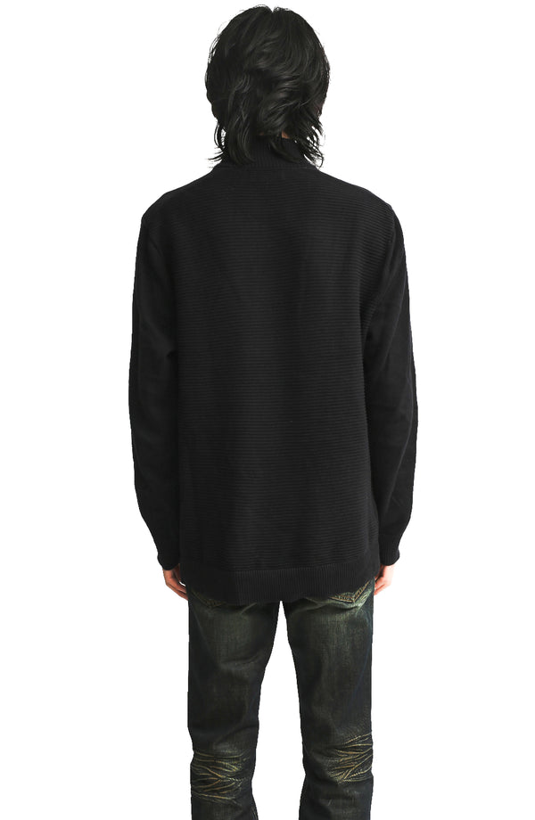 HALF ZIP SWEATER