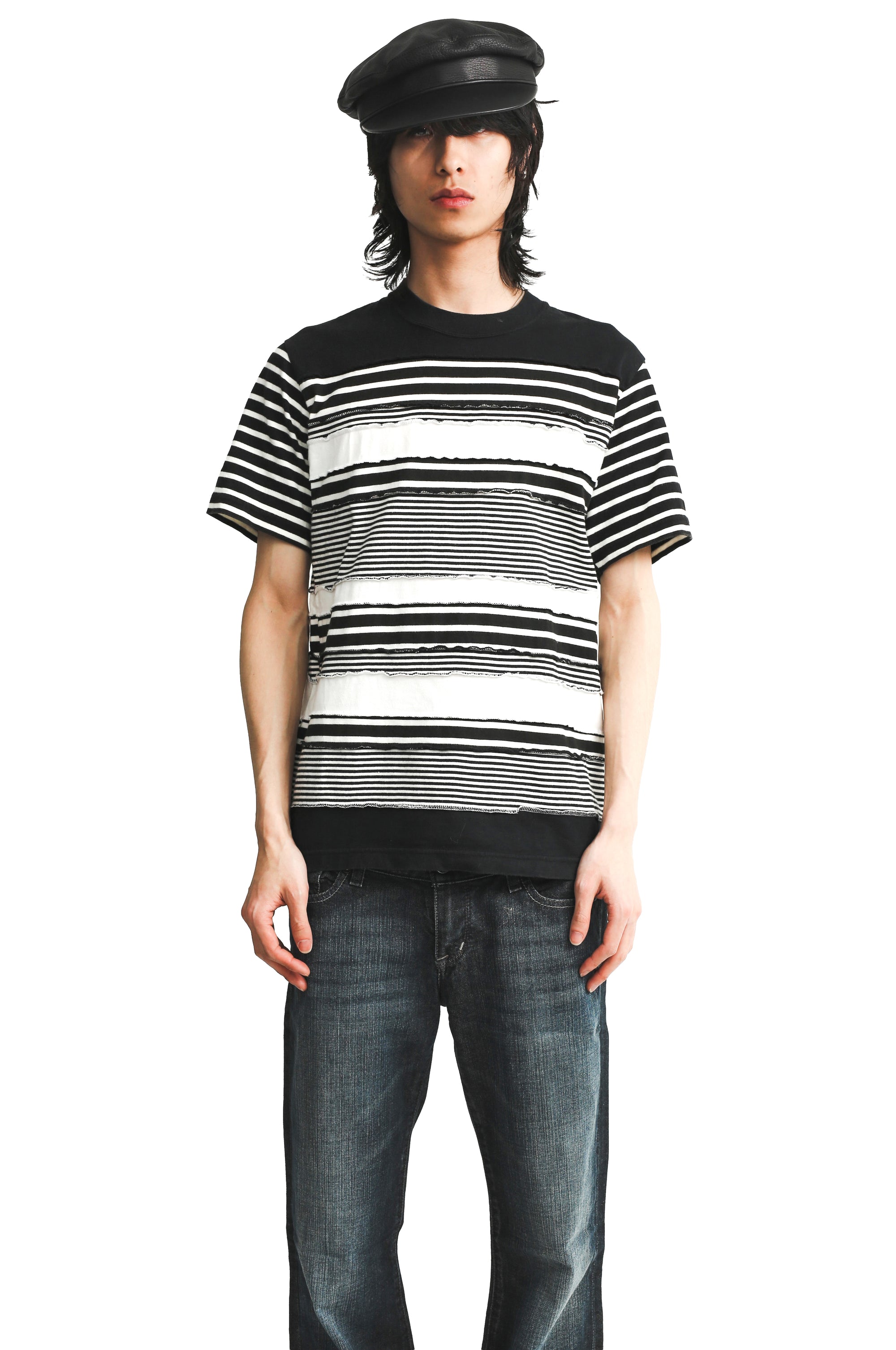GANRYU - BORDER T-SHIRT