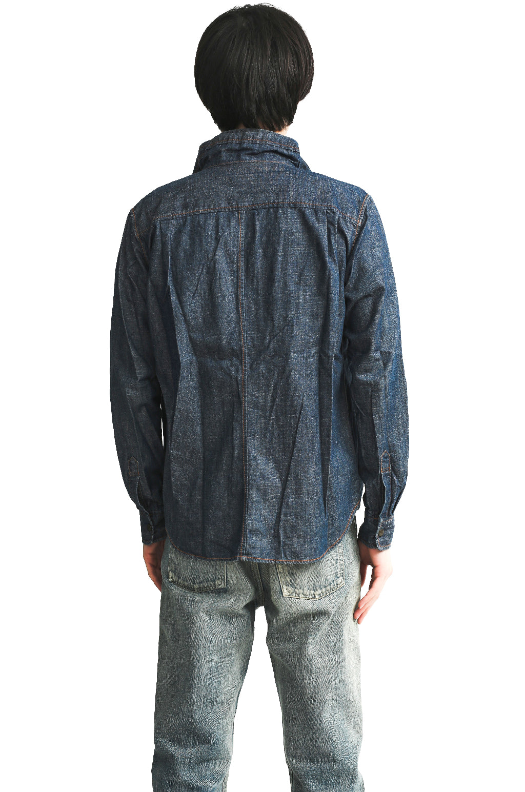 FINAL HOME - HIGH NECK DENIM SHIRT