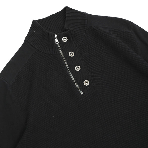 HALF ZIP SWEATER