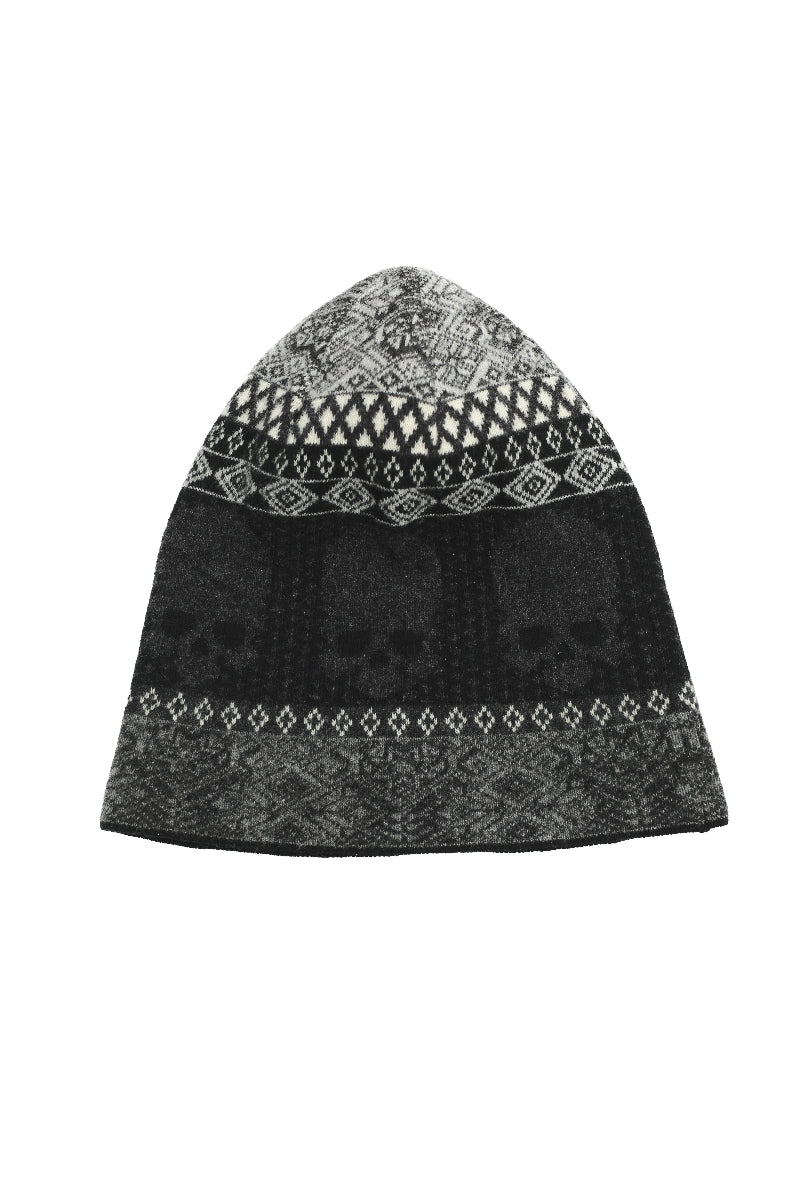 SKULL GRAPHIC BEANIE