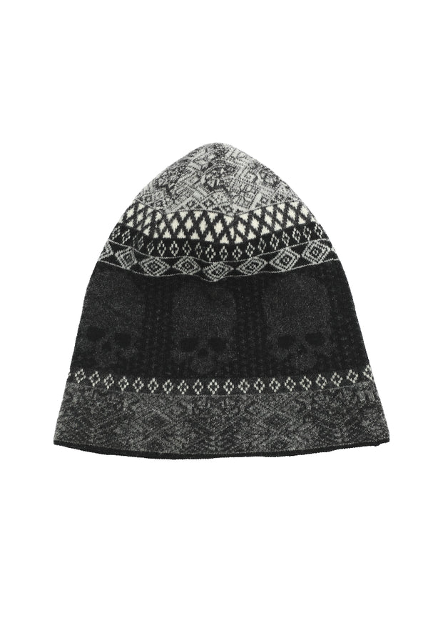 SKULL GRAPHIC BEANIE