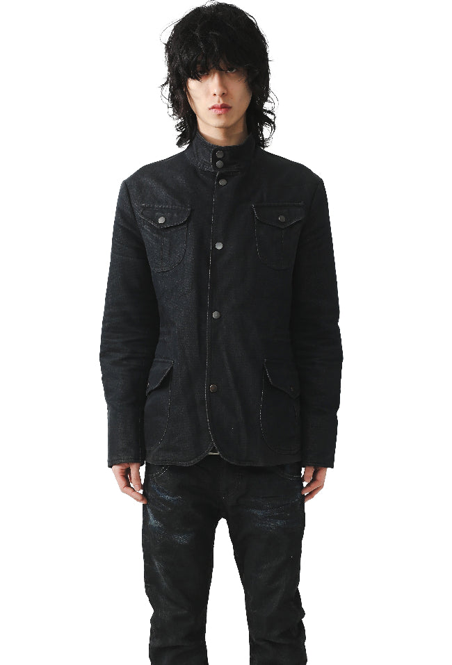 HIGH NECK COTTON JACKET