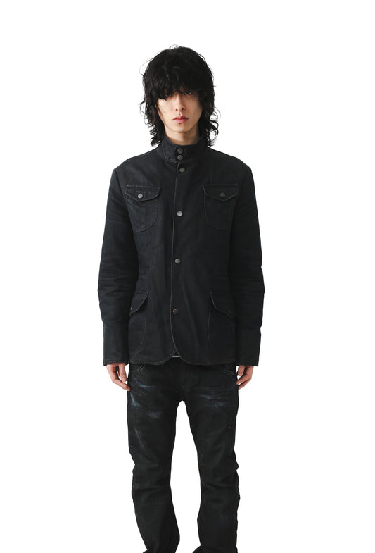 HIGH NECK COTTON JACKET