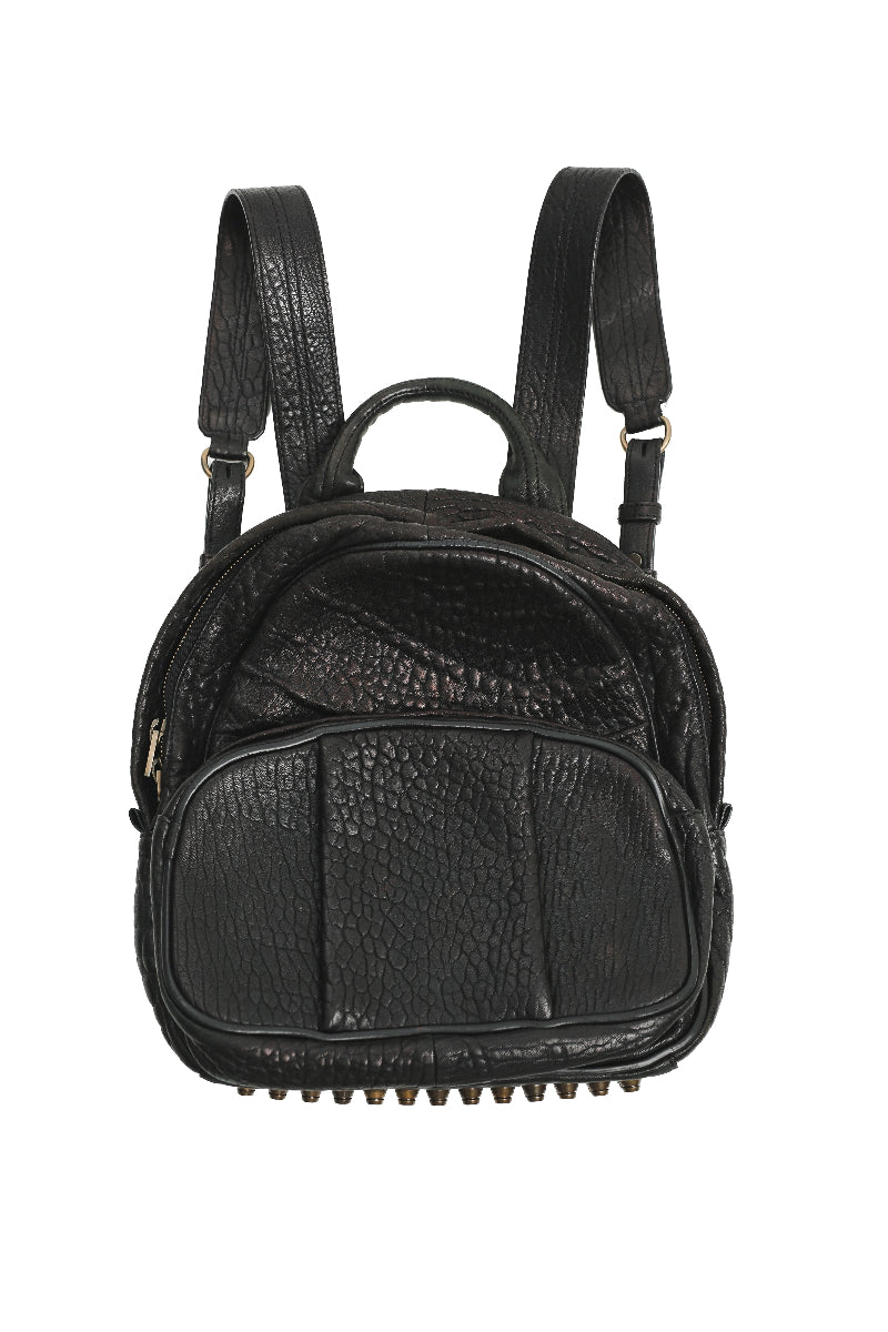 ALEXANDER WANG - STUDS LEATHER BACKPACK