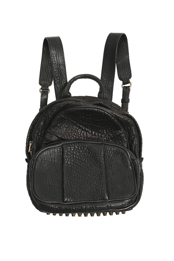 ALEXANDER WANG - STUDS LEATHER BACKPACK