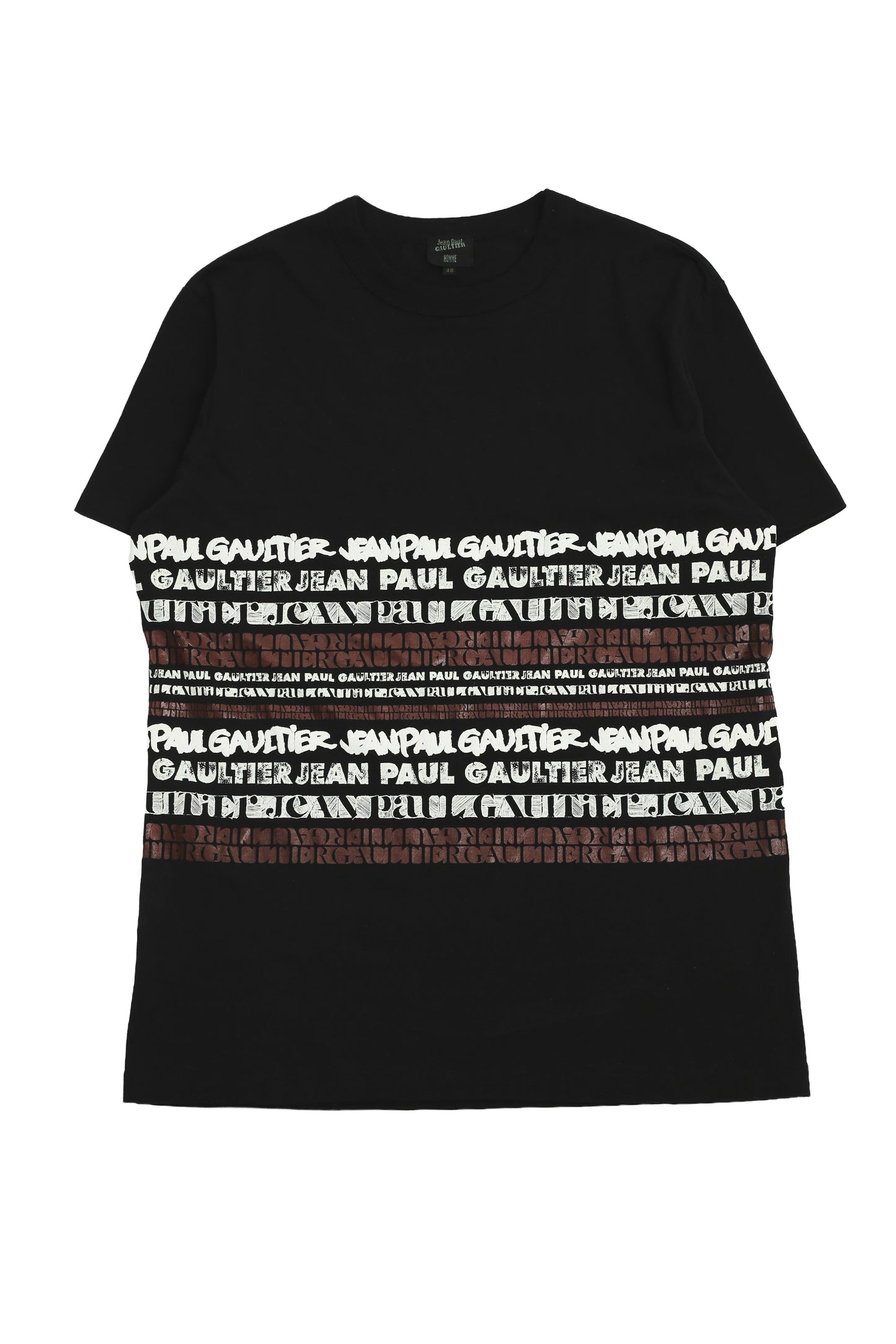 JEAN PAUL GAULTIER - GRAPHIC STRIPED TEE