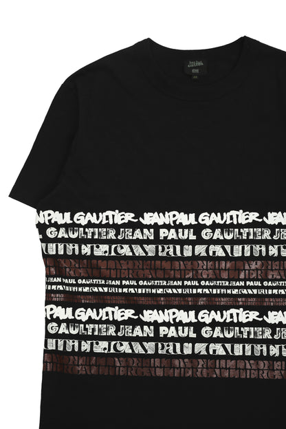 JEAN PAUL GAULTIER - GRAPHIC STRIPED TEE