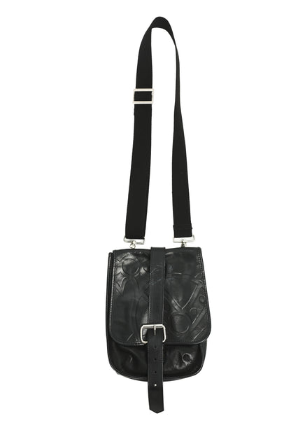 VIVIENNE WESTWOOD - LEATHER SHOULDER BAG