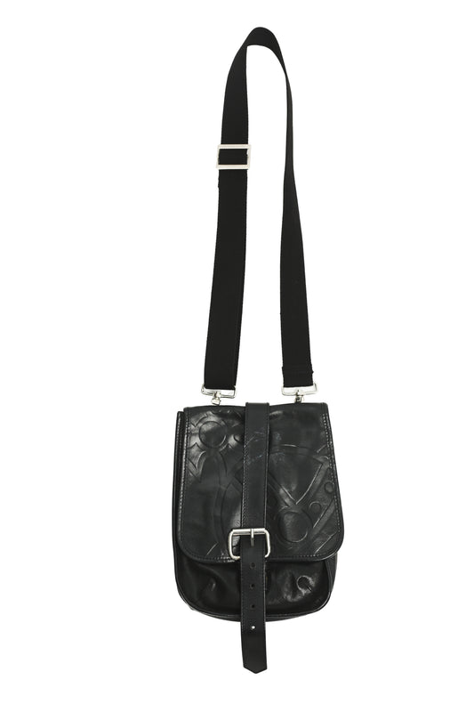 VIVIENNE WESTWOOD - LEATHER SHOULDER BAG