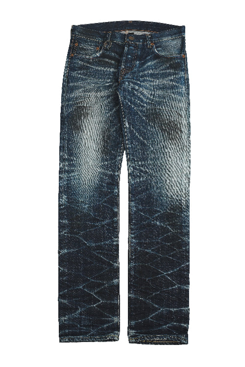 FADED STRAIGHT JEANS