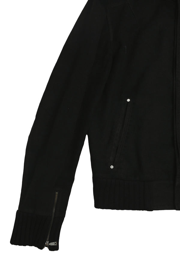 STRAP HIGH NECK MILITARY JACKET