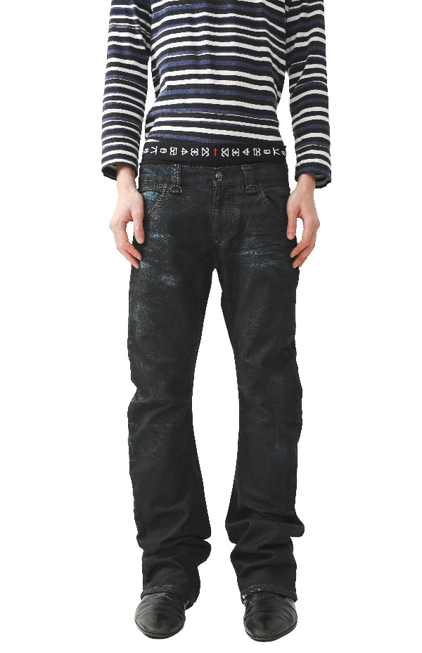 COATED CURVE JEANS