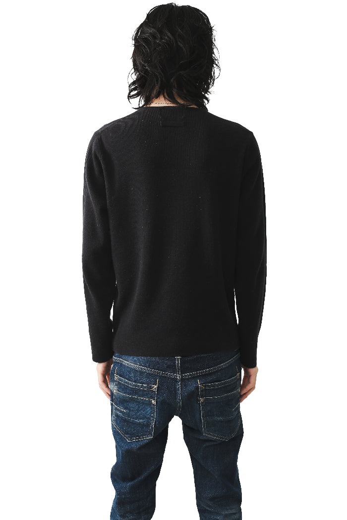 JEAN PAUL GAULTIER - RIBBED KNIT SWEATER