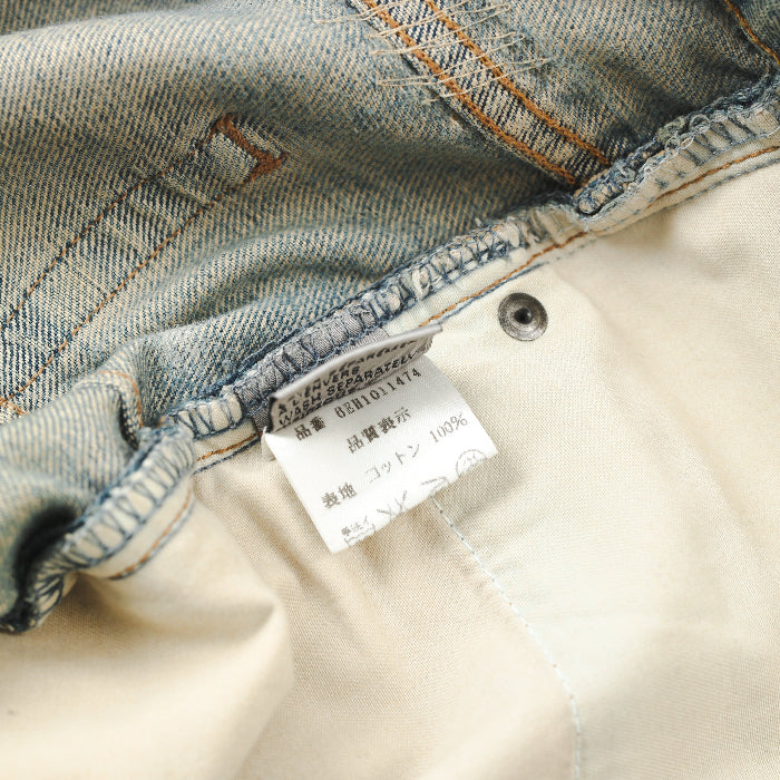 06S/S DIOR HOMME - CRASHED SKINNY JEANS