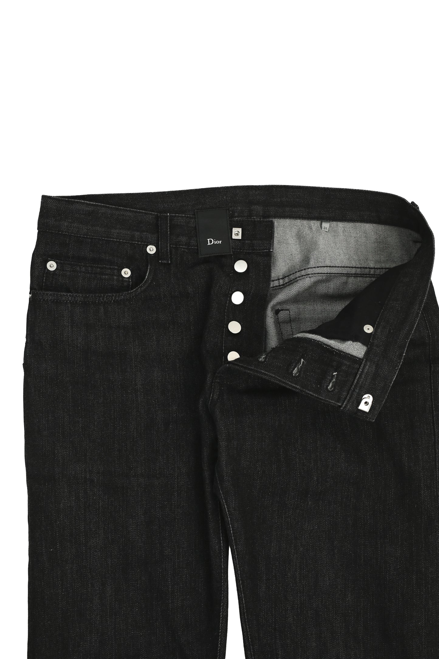 07F/W DIOR HOMME - COATED SKINNY JEANS