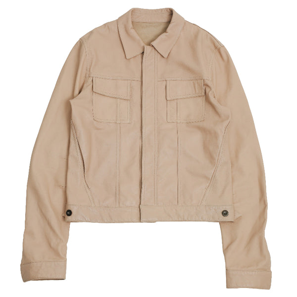 BALENCIAGA - LEATHER SHORT JACKET