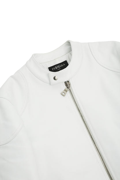 SINGLE LEATHER JACKET