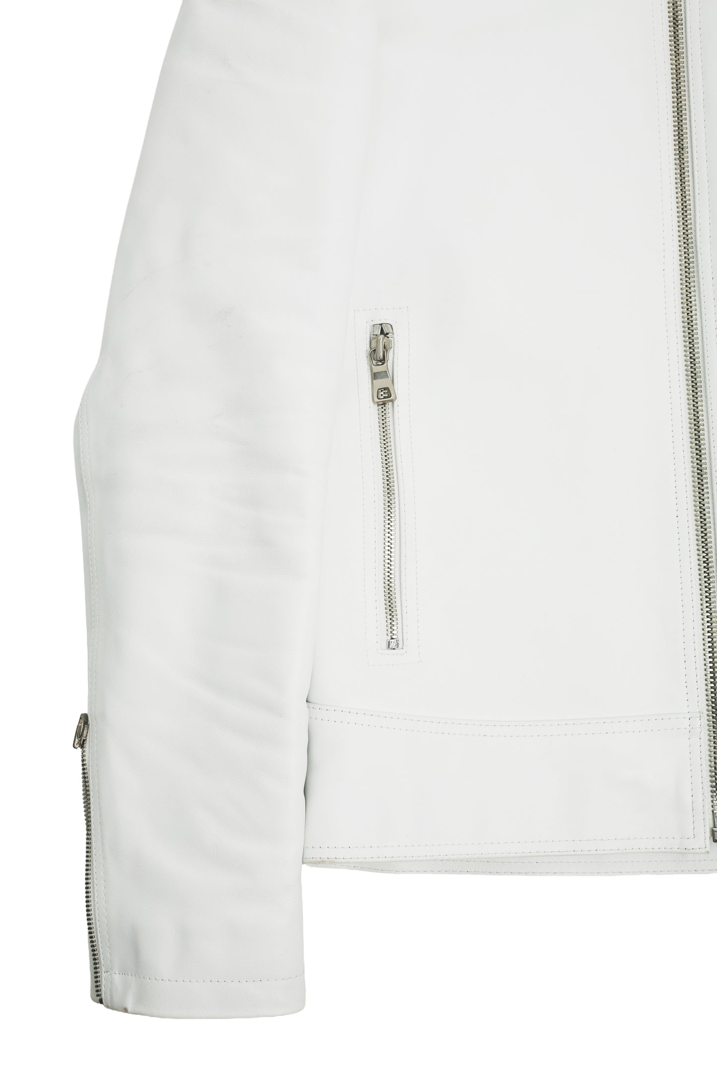 SINGLE LEATHER JACKET