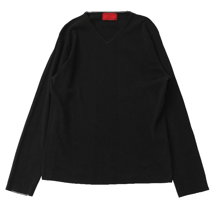 JEAN PAUL GAULTIER - RIBBED KNIT SWEATER