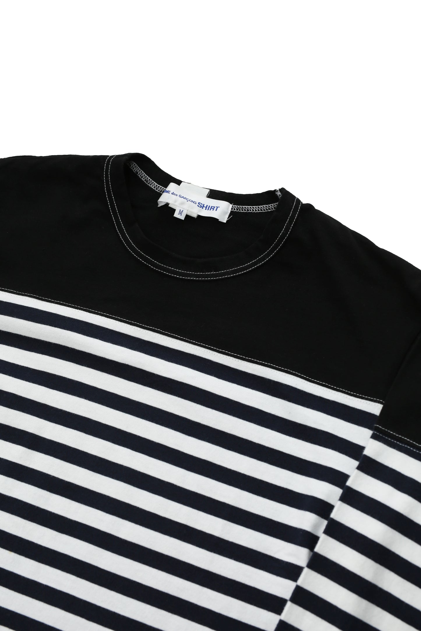 COMME DES GARCONS SHIRT - BORDER L/S TEE
