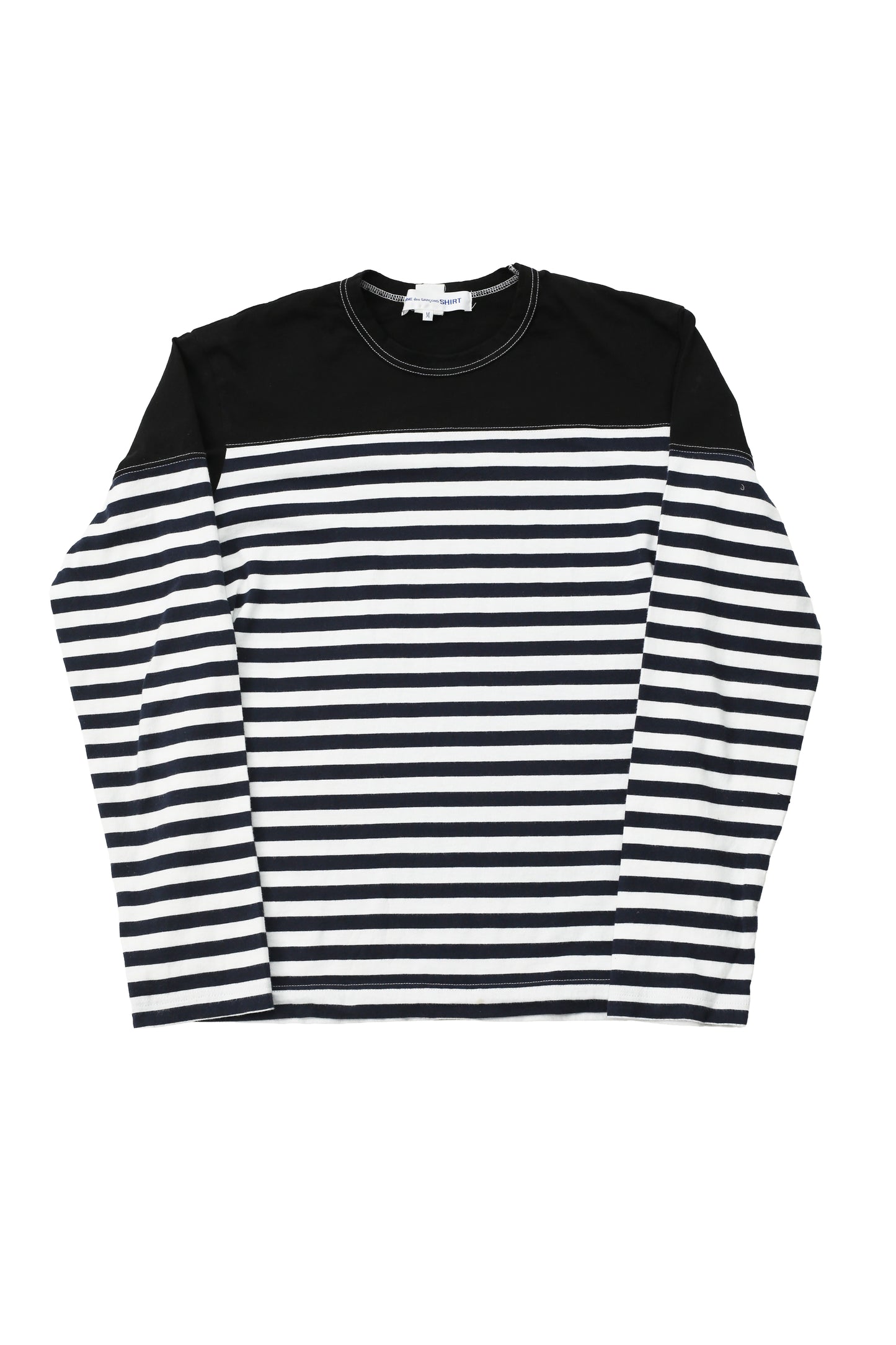 COMME DES GARCONS SHIRT - BORDER L/S TEE