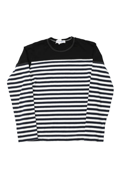 COMME DES GARCONS SHIRT - BORDER L/S TEE