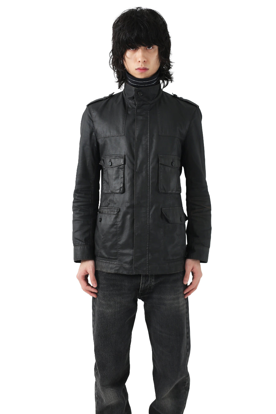00s Neil Barrett - m65 coated jacket