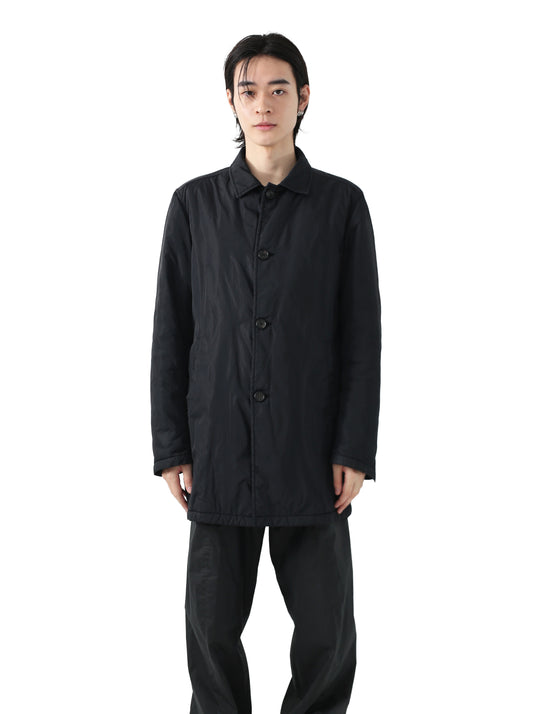 Prada - stein collar nylon coat