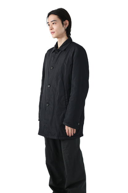 Prada - stein collar nylon coat