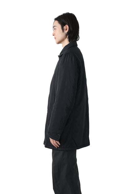 Prada - stein collar nylon coat