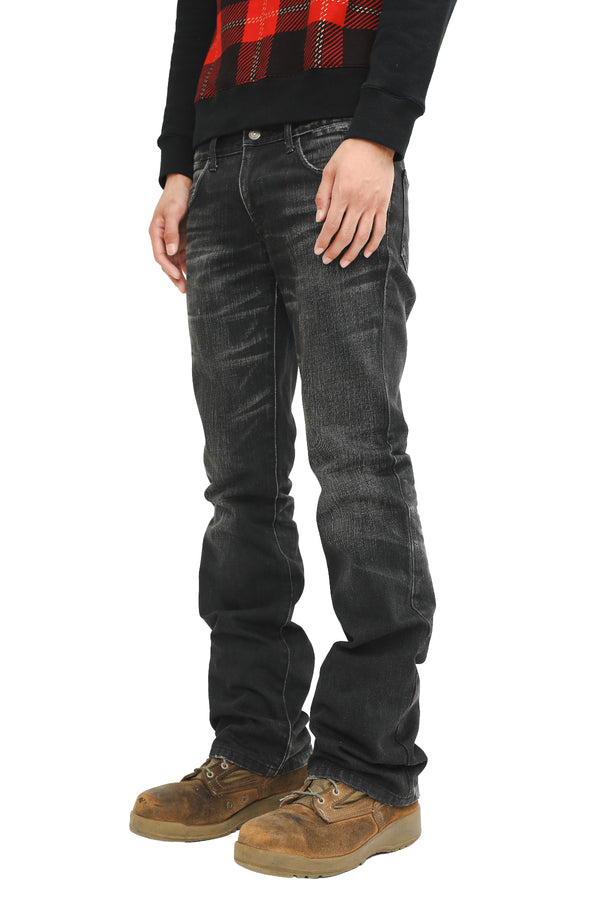 TORNADO MART - GREY FADED JEANS