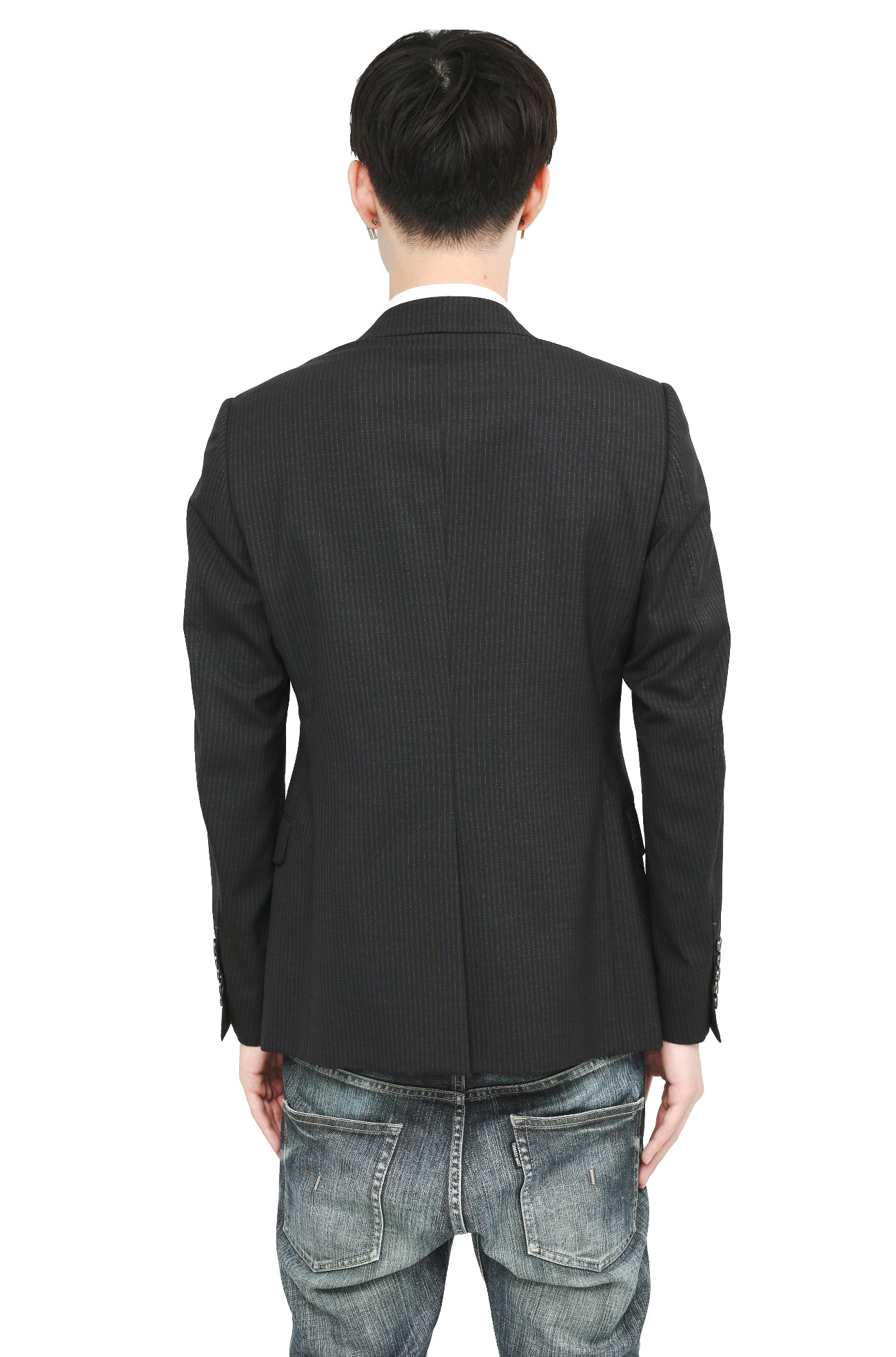 GUCCI - STRIPED TAILORED JACKET