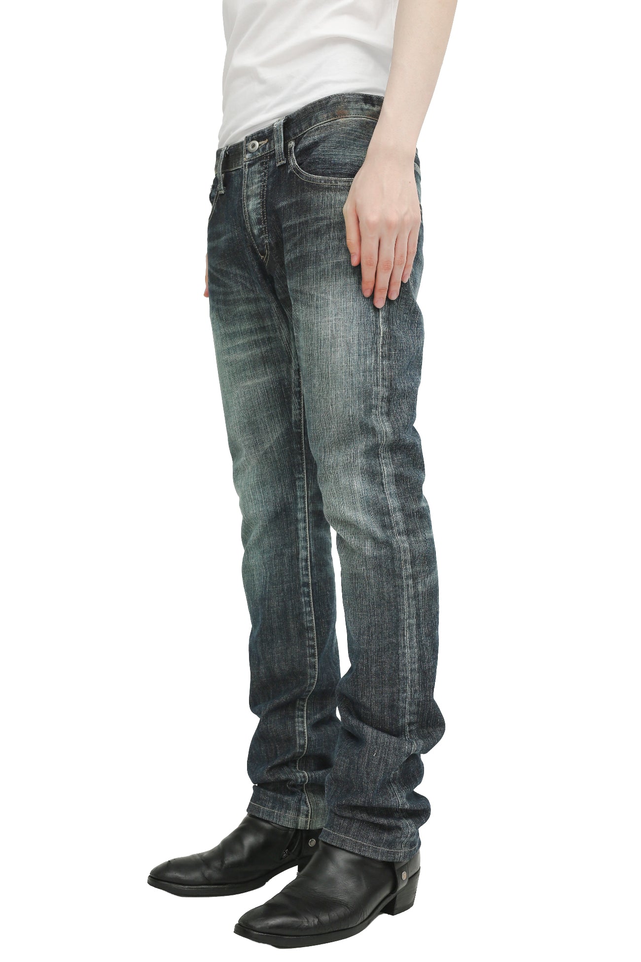TORNADO MART - FADED SKINNY JEANS