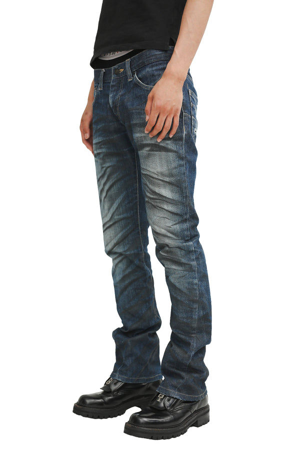 TORNADO MART - FADED SKINNY JEANS