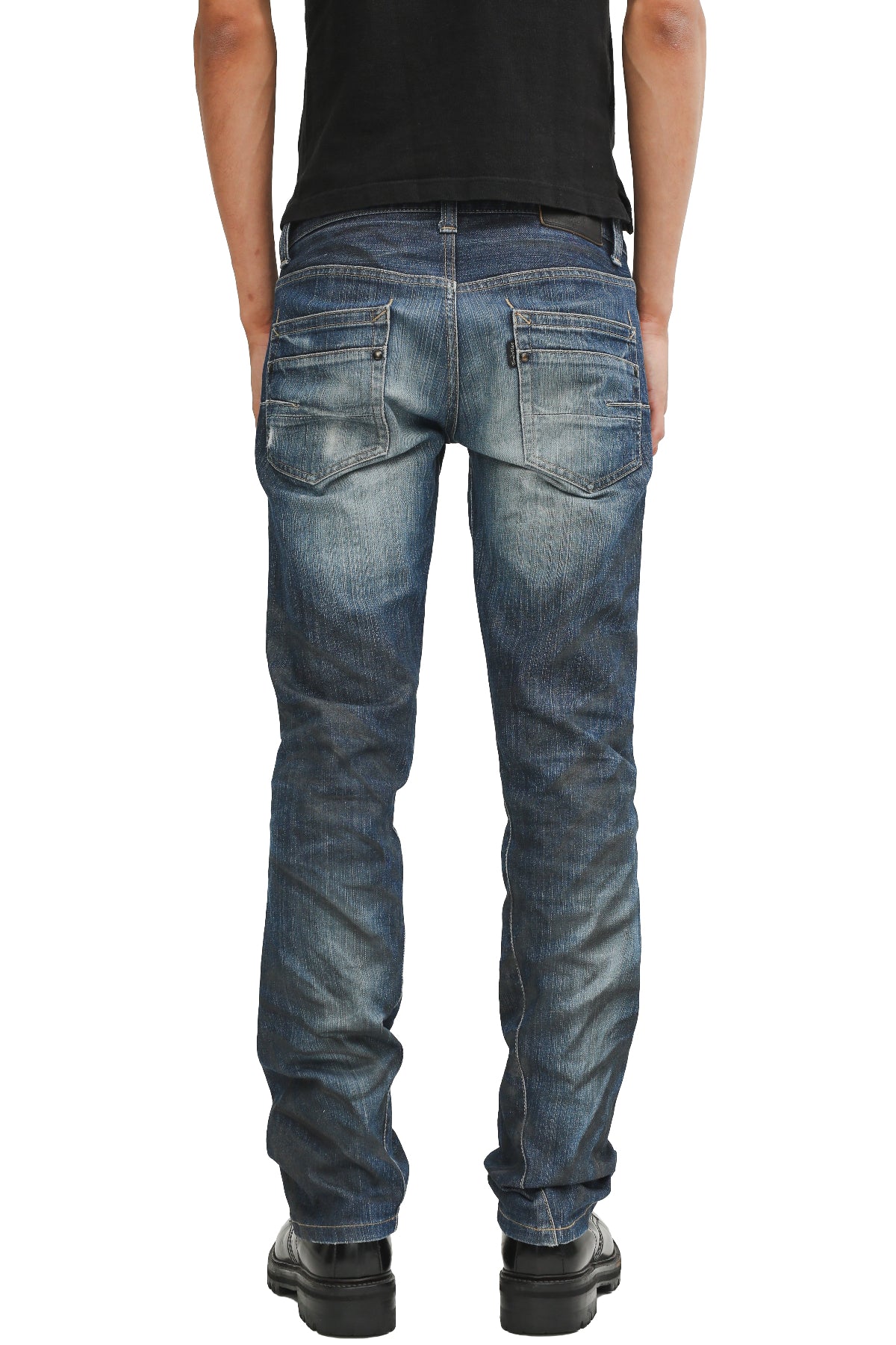 TORNADO MART - FADED SKINNY JEANS