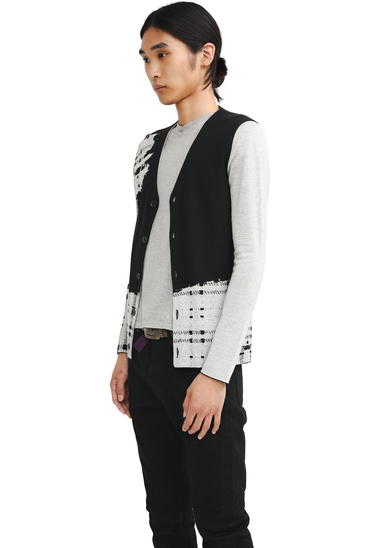 JIL SANDER BY RAF SIMONS - GRAPCHIC CARDIGAN