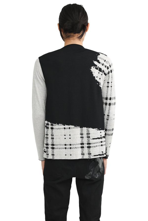 JIL SANDER BY RAF SIMONS - GRAPCHIC CARDIGAN