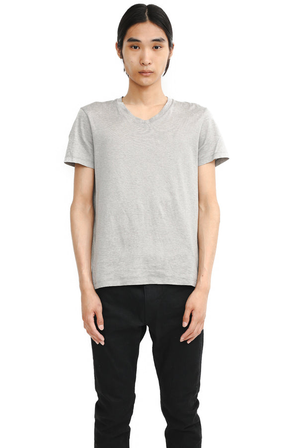 JIL SANDER - GREY BASIC TEE